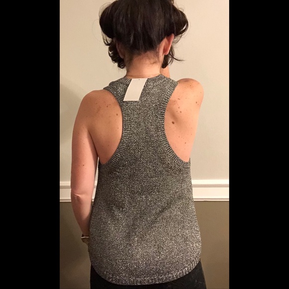 ✨Silver Racerback Tank✨ - Picture 3 of 6